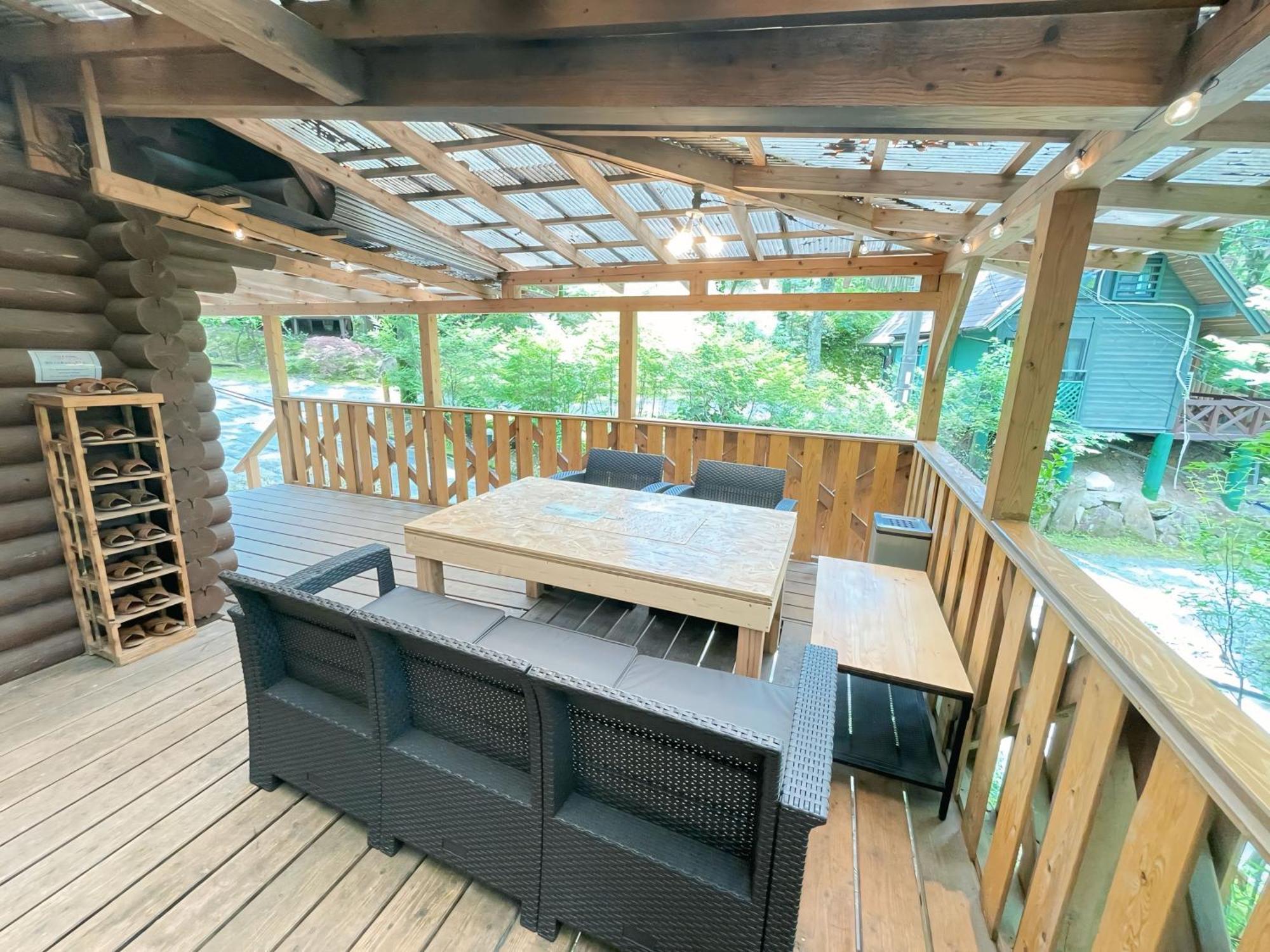 Kurasako Onsen Sakura Villa Minamioguni Buitenkant foto